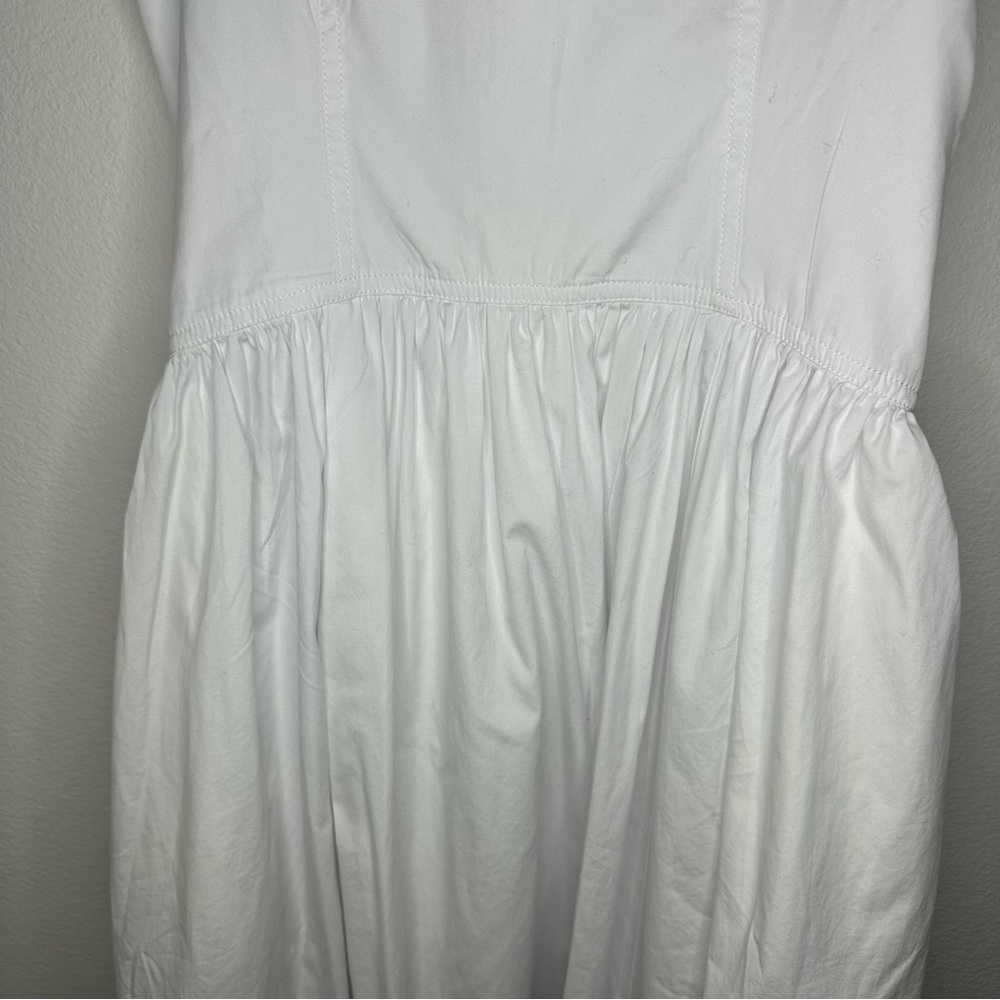 NWT Madewell White Spaghetti-Strap Maxi Dress, size 4 - Picture 4 of 12